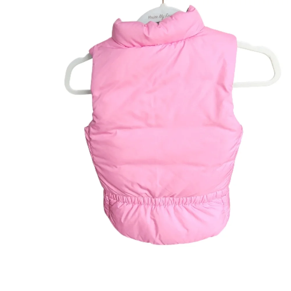 Ralph Lauren Vest 6X Girls Reversible Pink Green ***read